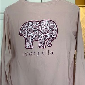 3/$22 Ivory Ella Medium Long Sleeve